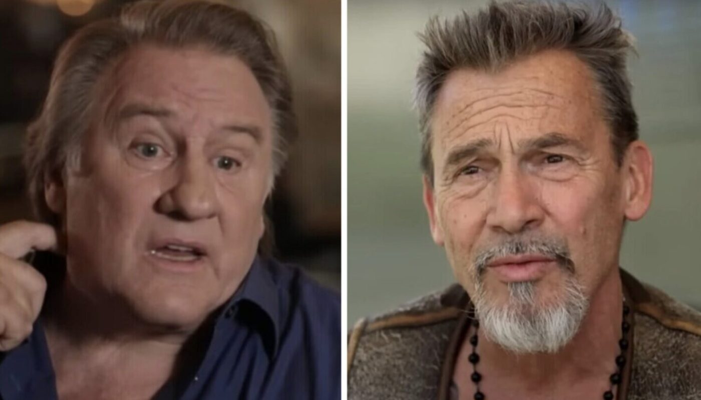 Gérard Depardieu et Florent Pagny