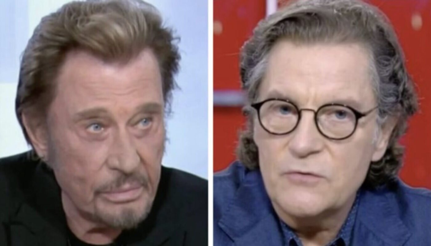 Johnny Hallyday et Francis Cabrel