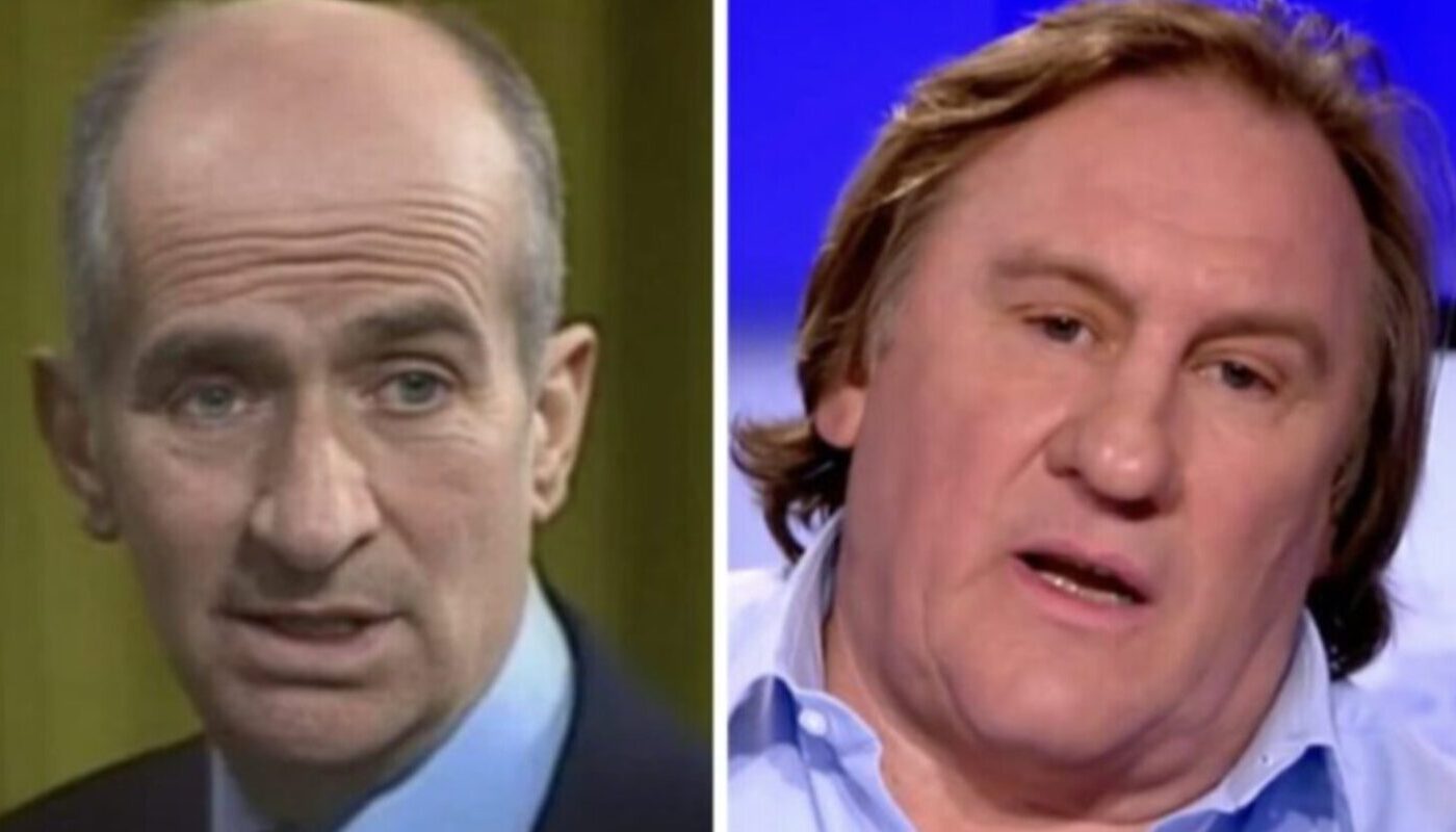 Louis de Funès et Gérard Depardieu