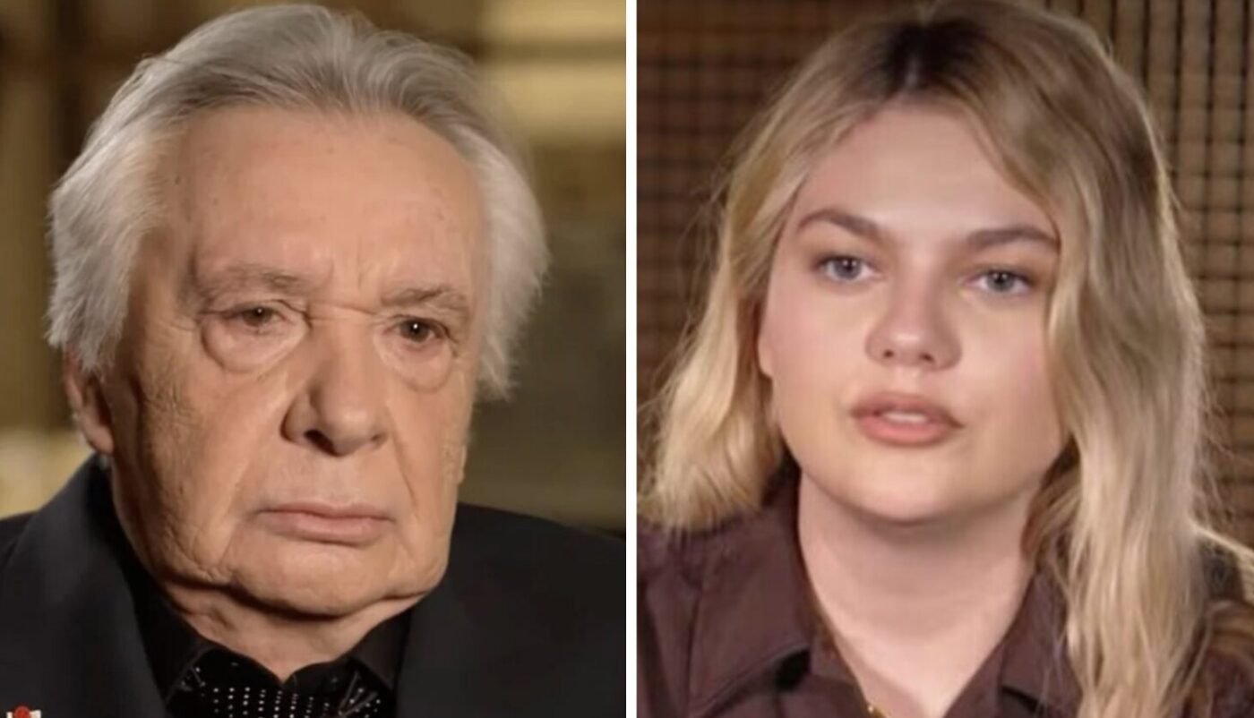 Michel Sardou et Louane