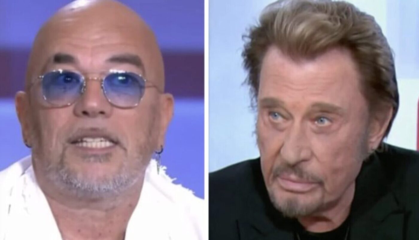 Pascal Obispo et Johnny Hallyday