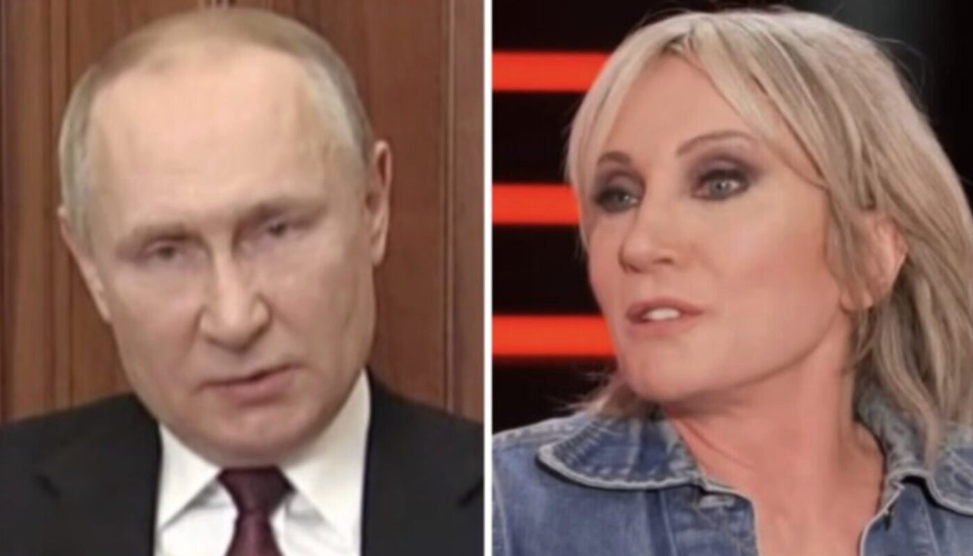 Vladimir Poutine et Patricia Kaas