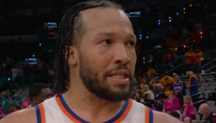 Jalen Brunson en interview