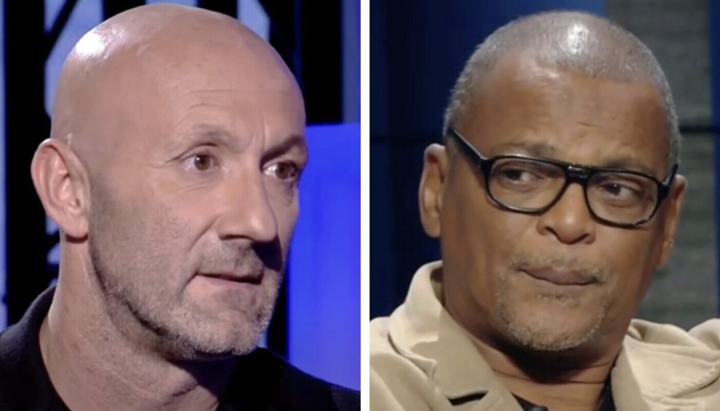 Fabien Barthez et Bernard Lama