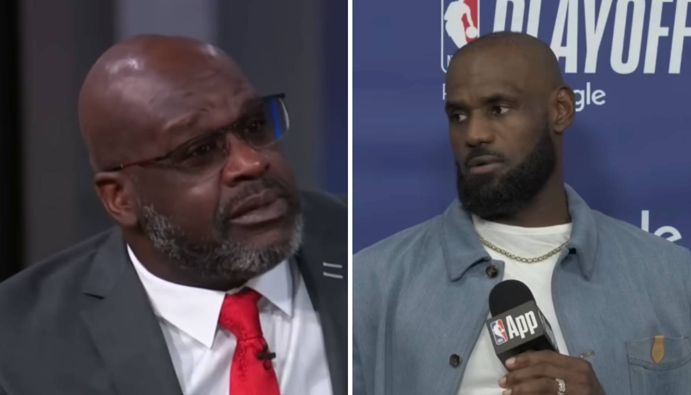 Shaquille O'Neal et LeBron James