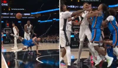 NBA – Échauffourée entre les Spurs et le Thunder, Victor Wembanyama impliqué (vidéo)